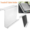 Acrylic Treadmill Tablet Holder Transparent Magazine Rack | SAMAG