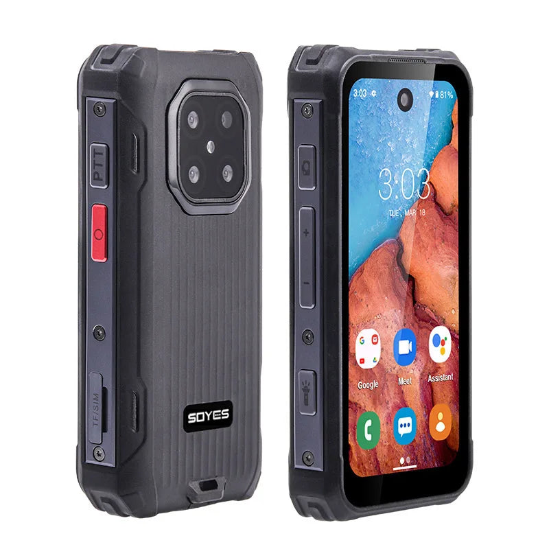 SOYES MAXO Mini Rugged Smartphone IP68 Mini Waterproof 3.88 Inch Small IPS Screen Android12 6G 128GB Face ID Unlock Mobile Phone