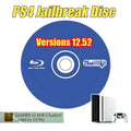 Jailbreak Gold Disc 12.52 for PS4 Latest Firmware Supported Bootable Homebrew Backup Games Give Away Wireless Game Controller