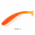 2023 Supercontinent Impact Ring Shad Fishing Lure Soft 20pcs 10pcs 6pcs Plastics Baits Swimbait Jigging Lure Artificial Baits