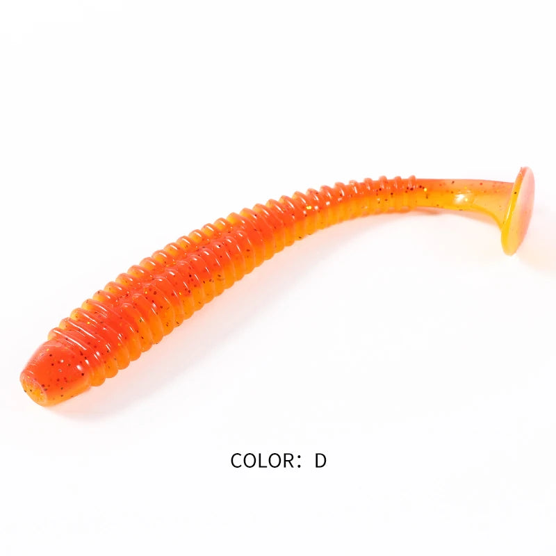 2023 Supercontinent Impact Ring Shad Fishing Lure Soft 20pcs 10pcs 6pcs Plastics Baits Swimbait Jigging Lure Artificial Baits