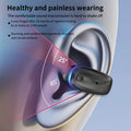 Wireless Bluetooth 5.3 Headset Talking Clip-On Earphone Long Time Wear Ultra Long Battery Life Headphones For iPhone Huawei OPPO