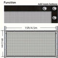 4/5/6/7/8ft Privacy Fence Screen, Net, Heavy Duty Fencing | SAMAG