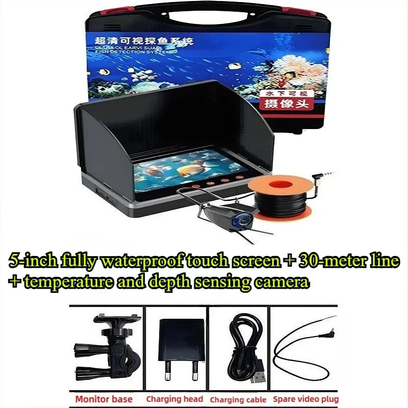 5-Inch Fully Waterproof Ultra-Clear Touch Visual Fish | SAMAG