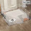 Dog Pen Indoor Fence Small Medium Dog Teddy Home Isolation Door Fence Pet Guardrail Cat Cage Rabbit Cage
