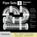 New Hamster Coop External Pipelines Can Be Randomly Spliced DIY Landscape Design Pipes Hamster Cage Modification Movement Tunnel