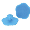 Baby Bath Brush with Newborn Shampoo Brush, Face Brush and Massage Brush for Cleaning and Massage 3Colors