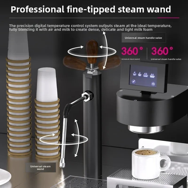 High-end commercial semi-automatic built-in tea and coffee machine; bar-counter tea extraction equipment.