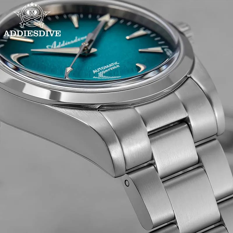 ADDIESDIVE 2026 New Fashion Mechanical Watch BGW9 Super Luminous Waterproof 100M New Men's Luxury Stainless Steel Watches AD2527