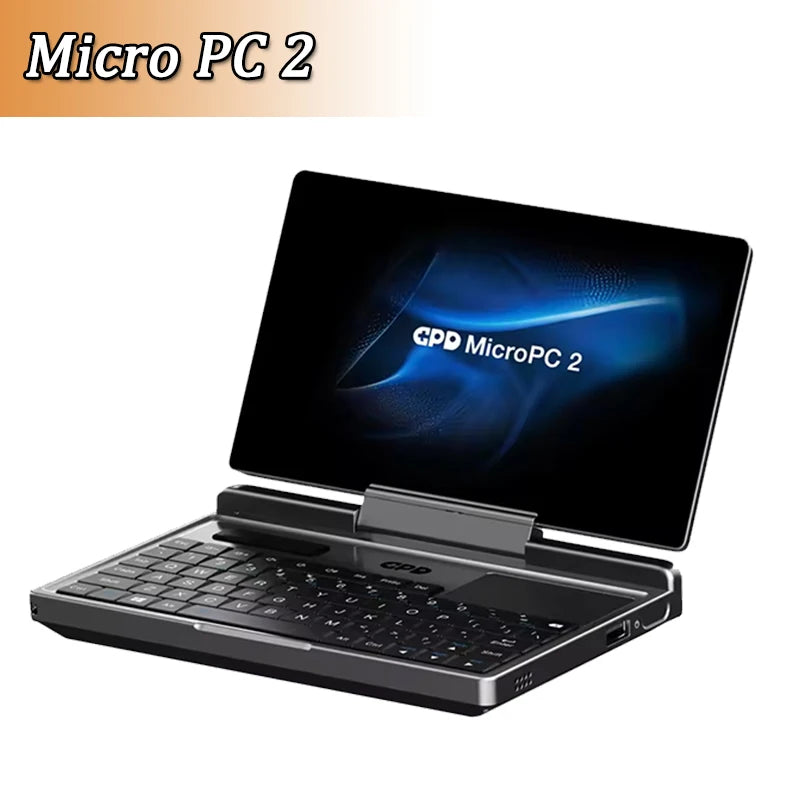 GPD Micro PC 2 Beastly Handheld Mini Laptop: 7 Blazing Touch Screen, 16GB RAM, 512GB SSD, N300 CPU, Windows 11 Pocket-Sized