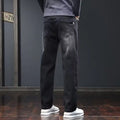 Spring Autumn Elastic Denim Jeans Men's Casual Korean | SAMAG