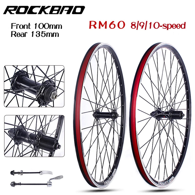 ROCKBAO 20 Inch Bike Wheelset 24 26 Aluminum Alloy - View 6 | SAMAG