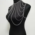FREE SHIPPING STYLE A36 Gold Colour CHAIN DOUBLE SHOULDERS CHAIN JEWELRY 3 COLORS