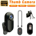New Thumb Camera Sports DV 1080P Mini Action Camera 360 Rotating Cycling Camera, Anti-Shake Driving Recorder