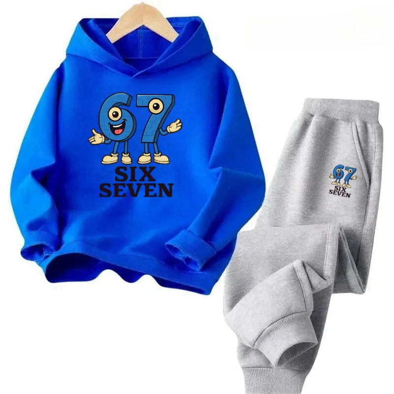 Steal a Brainrot Tracksuit 67 Six Seven Print Kid's - View 5 | SAMAG