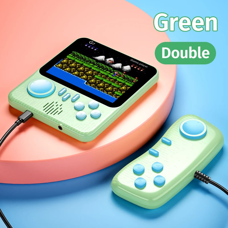 Handheld Game Console 3.5 inch G7 666 in 1 Portable Retro Student Card Machine Portable Retro Nostalgic Games Console