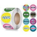 100-500pcs New Cute Reward Stickers with Word Motivational Stickers for School Teacher Kids Student Stationery Stickers Kids