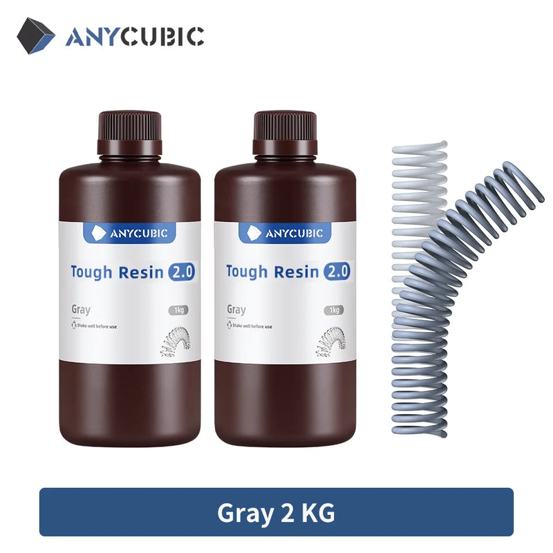 ANYCUBIC Flexible Tough Resin 2.0 405nm UV Resin High Toughness High Rigidity 3D Printer Printing Materials For Photon Mono