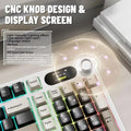 ATTACK SHARK X98PRO 98 Key Wireless Mechanical Keyboard TFT Display Knob RGB Backlit Hot Swappable Gasket Custom Gaming For PC
