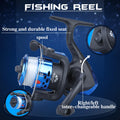 Sougayilang Telescopic Fishing Rod Reel Set 1.8m Fiberglass Spinning Rod and 5.2:1Gear Ratio Reel for Saltwater Freshwater Pesca