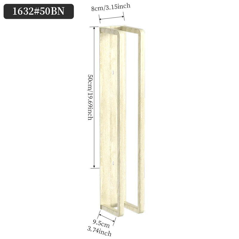 Wall mounted bathroom towel rack - bathtub storage rack above the bathroom, roll up towel rack storage rack, bathroom decoration