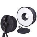 45cm 18" Easy-folded Ring Softbox Speedlight Flash Diffuser Reflector for Canon Nikon Portrait Photography