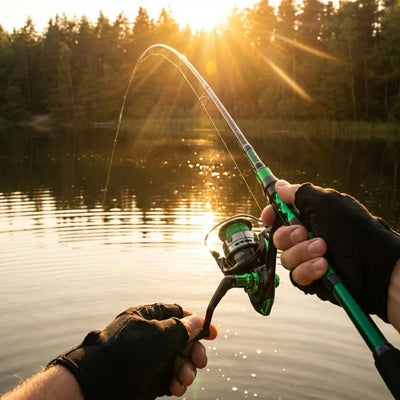 Fishing Pole Set Full Kits With Telescopic Rod | SAMAG