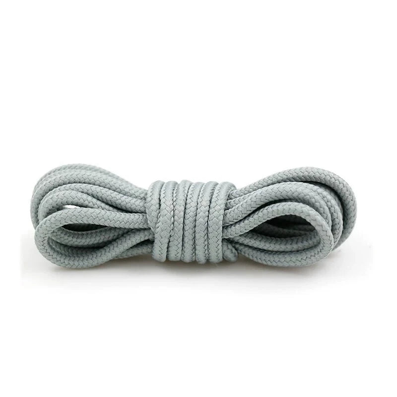 1Pair Round Shoelaces Quality Durable Solid Rope Laces for Shoes Boots Sneakers Shoelace 70/90/120/150cm Strings
