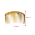5Pcs/Set Handmade Comb 23 Tooth Plastic Headwear Hair Accessories Women DIY Clip