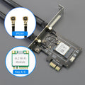 M.2 E Key to PCIe WiFi Adapter for M.2 4/5/6/6e/7/Coral TPU Module - Visuel 3 | SAMAG