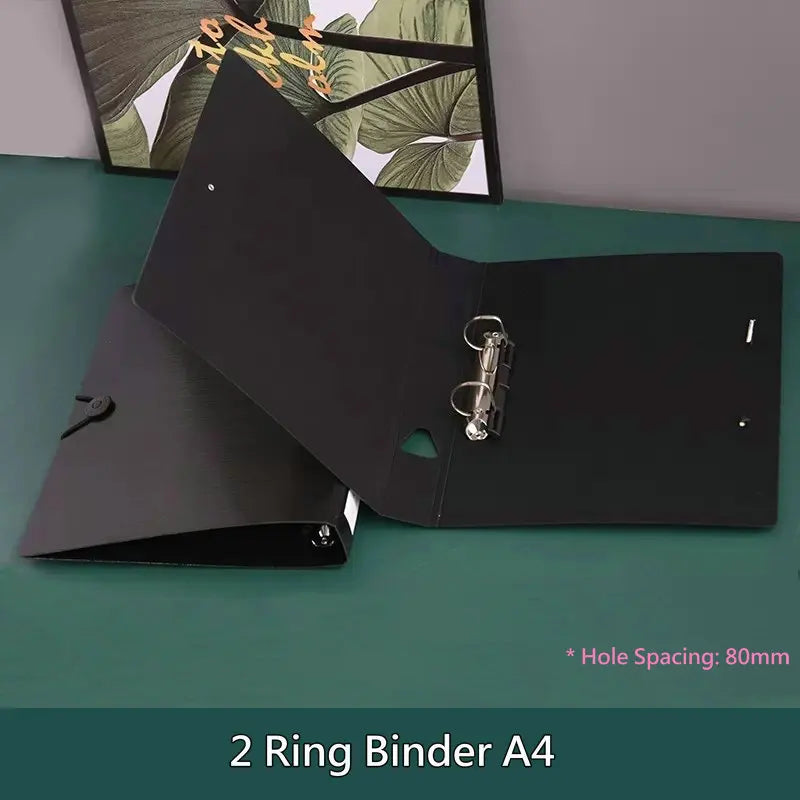 Office Supplies 2/3/4-Ring Binder A4 Folder For Documents Paper File Organizer A4 Binder Folder