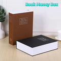 Secret Storage Metal Book Money Box Simulation Combination Lock Safe Hollow Piggy Bank with Birthday Gifts - View 3 | SAMAG