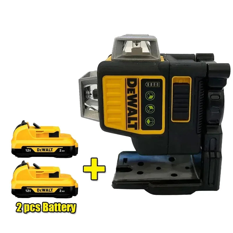Dewalt DW089LG 12V Lithium Battery 3 Sides*360 Degree Vertical Horizontal Green Light Level Meter Outdoor - View 13 | SAMAG