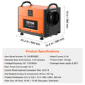 SucceBuy  Commercial Dehumidifier with Drain Hose for Crawl Spaces Basements Warehouse & Job Sites Large Capacity Dehumidifier