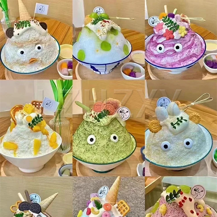 1200W Hotsell Snowflake Ice Machine Commercial Ice Cream Shaved Ice Machine Internet Celebrity Small Milk Ice Shaved Ice Machine