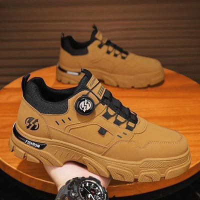 Summer Men's Casual Shoes Leather Sneakers Comfortable | SAMAG
