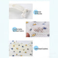 Baby Bath Cushion Pad Newborn Bathtub Mat Infant Bath Supporter Net Baby Summer Nonslip Floating Bathing Tub Shower Mesh Seat