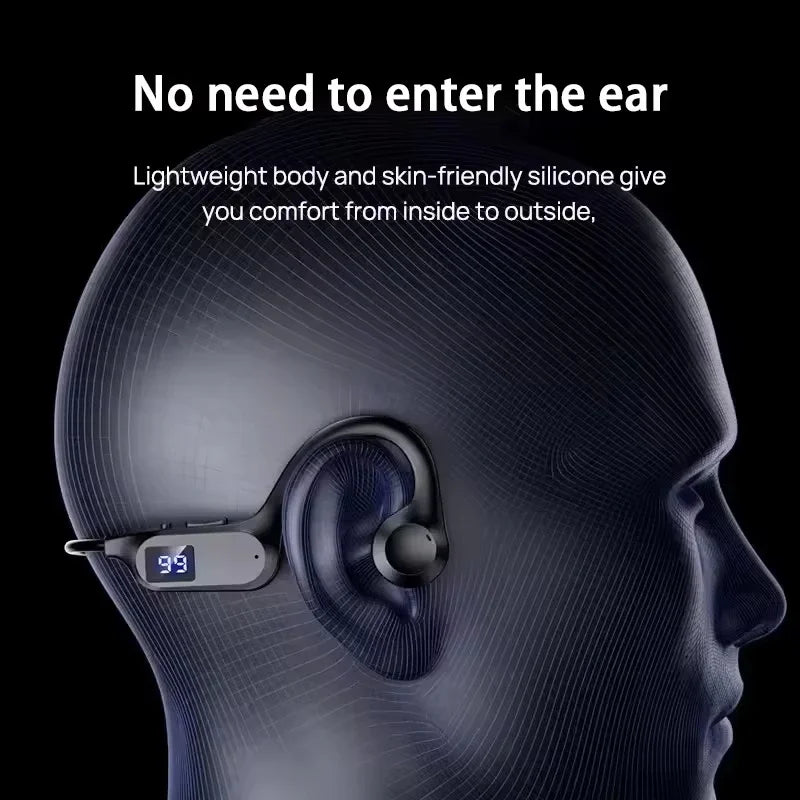 Lenovo X7 Wireless Earphone Bone Conduction Bluetooth Headphone Waterproof Hand-free With Mic For Running Sport Swimming