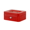Small/Large Locking Cash Box Double Layer Safe Metal Money with Tray Cover Key Lock/ Password Saving - View 15 | SAMAG