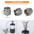 3500/5800W Big Power Gas Stove Camping BBQ Picnic Burner Portable Outdoor Windproof Fishing Hiking Heating Stove Wholesale