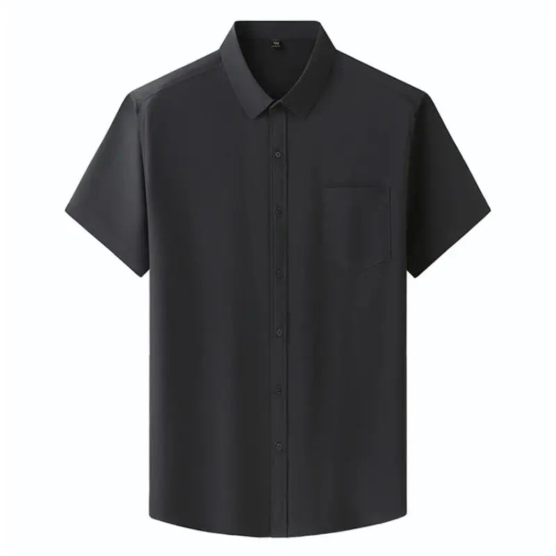 Men's Shirt Plus Size Summer Short Sleeves Tees Business | SAMAG