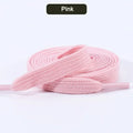 Cotton Shoelaces 1CM Width Flat Shoe laces Tennis Sneakers Shoelace 80/100/120/140/160CM Laces for Shoes Accesories 1Pair