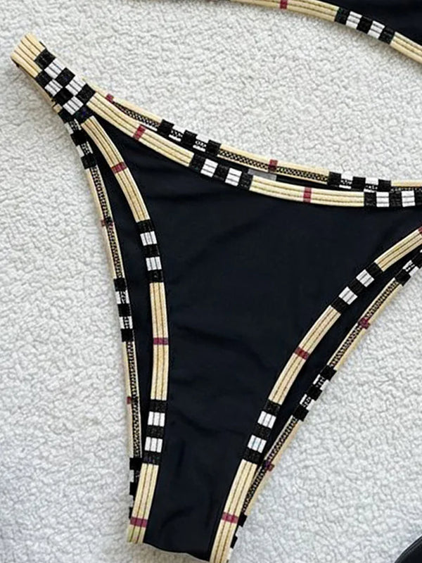 Push Up Bikini Two Piece Swimsuit Sexy Set String | SAMAG