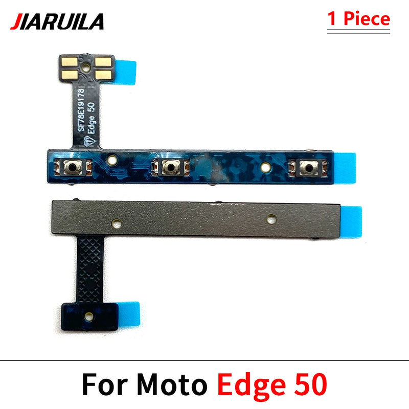 New For Motorola Moto Edge 20 30 40 50 Pro Lite Ultra Neo Fusion Plus Volume Button Power Switch On Off Button Flex Cable