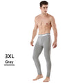Men's Thermal Underwear Pants Winter Thick Fleece Lined Long Johns Warm Leggings Base Layer Bottoms