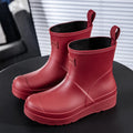 Men Women's casual rain boots Four Season lightweight waterproof anti-slip outdoor fishing shoes couple comfort garden rain shoe
