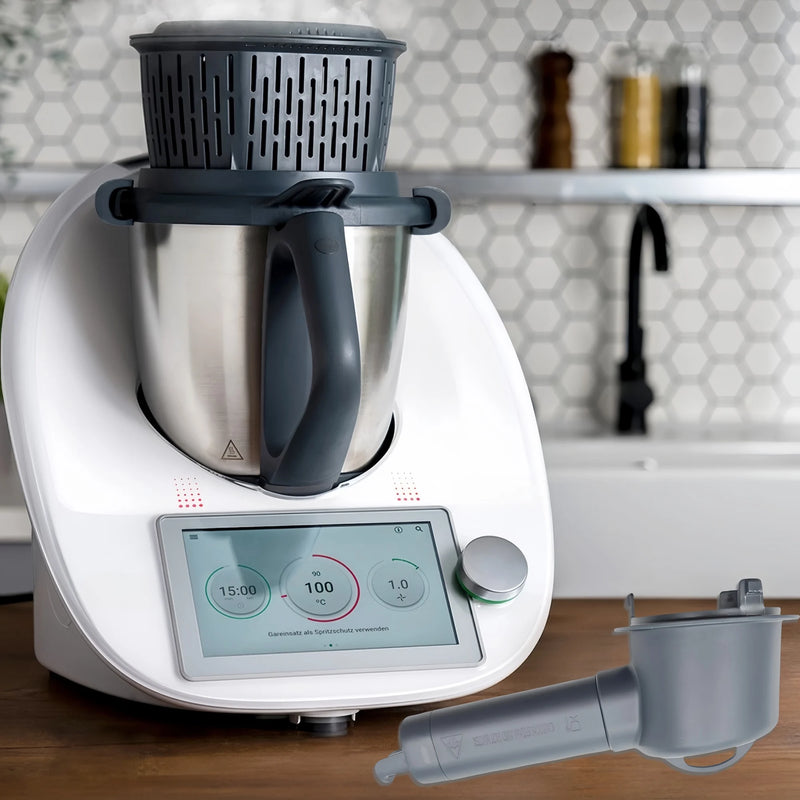 Steam Diverter for Thermomix TM5 TM6 TM31 TM21, Kitchen Wall Cabinets Protection Steam Deflector Can be extended by 61 mm for us