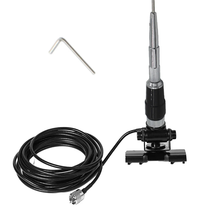 27MHZ CB Radio Antenna BNC Male PL259 Forfor ICOM IC-V8 Kenwood TK100 Motorola HT440 HT90 CB Walkie Talkie Midland/Uniden/Midlan