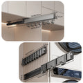 Multi - Purpose Sliding Hook Rail Top Mount Side Self Adhesive Drilling Dual Use Aluminum Stainless Steel - View 6 | SAMAG