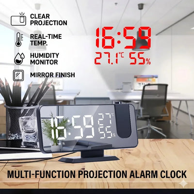 Alarm Clock Radio LED Digital Smart Watch Table | SAMAG